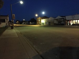 blue moon over main street