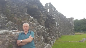 Peter Ross at Glenluce Abbey