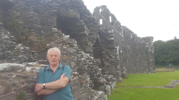 Peter Ross at Glenluce Abbey