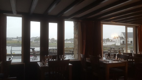 Steampacket Inn view Isle of Whithorn