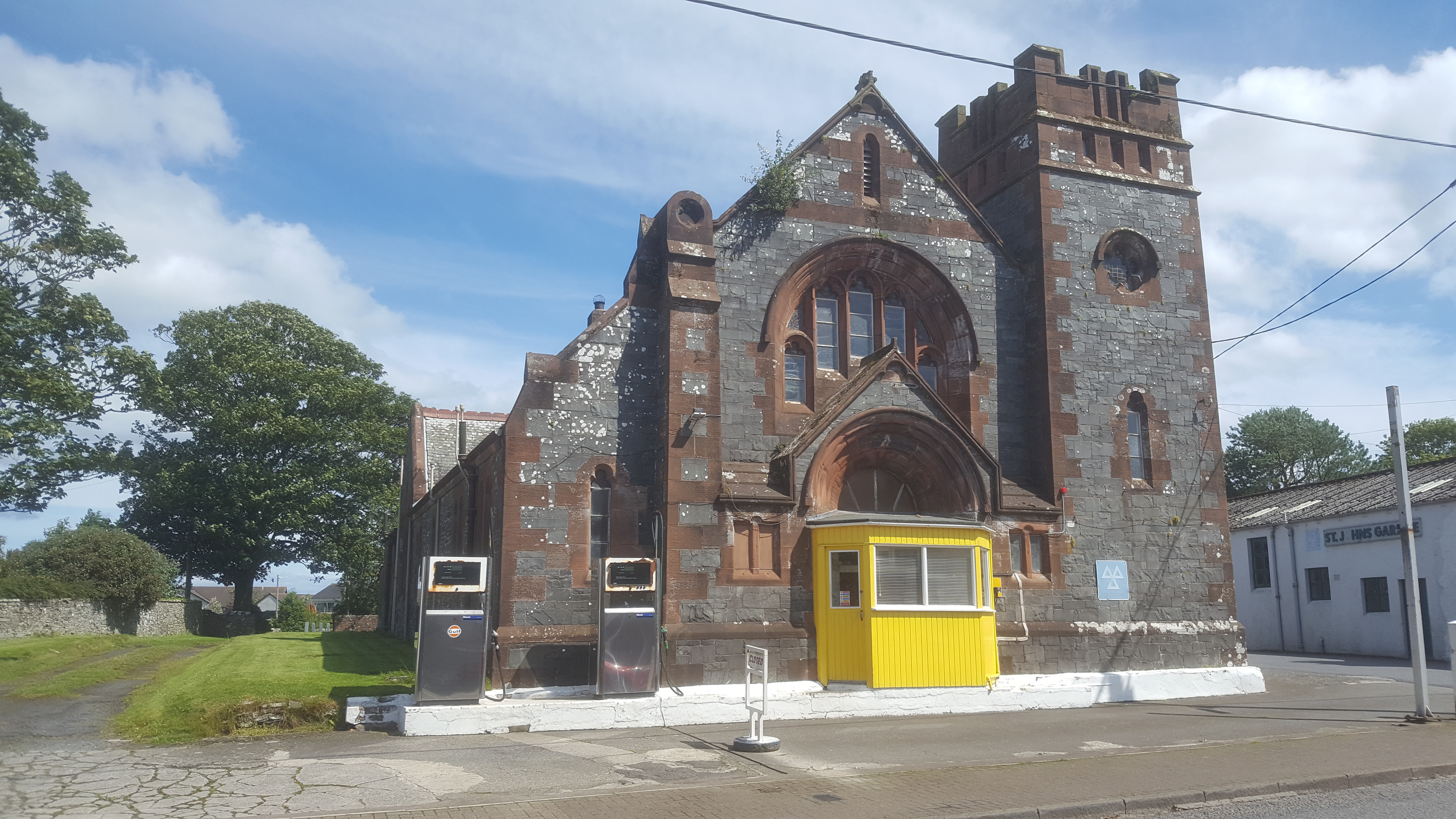 Whithorn Church Gas Station
