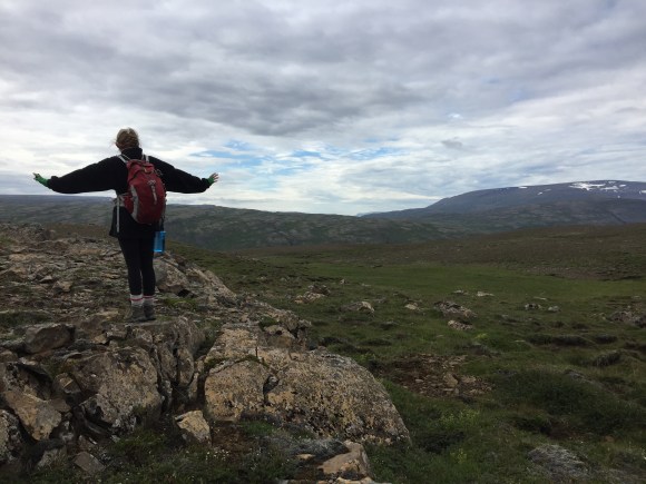 Gabriel from back making wings day two